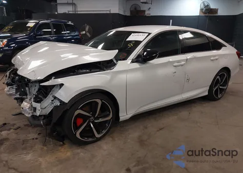 2021 Honda Accord Sport из США, поврежденный, VIN 1HGCV1F33MA031055